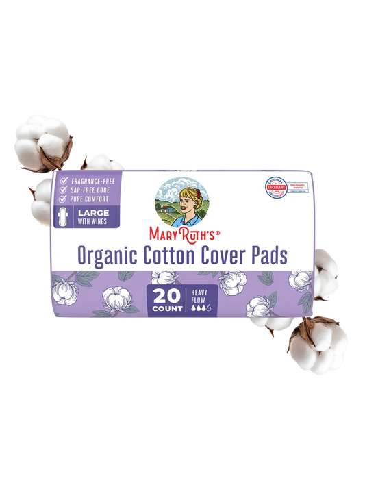 Organic Cotton Cover Pads (Large)