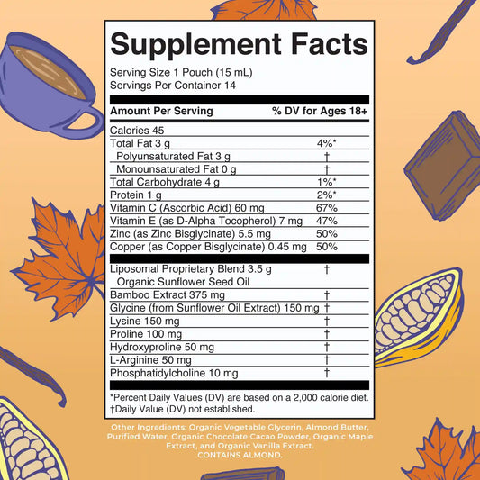 Vegan Collagen Booster Liposomal Pouches